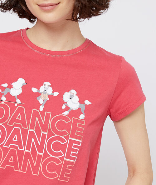 Футболка 'dance' нежно-розовый.