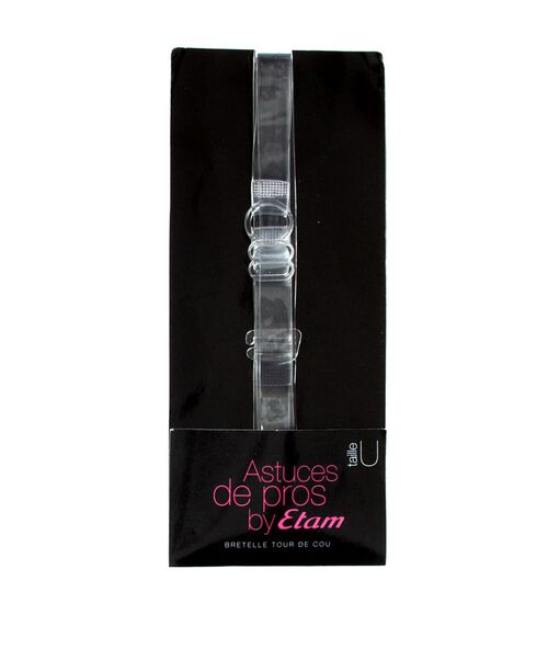 Прозрачные бретельки через шею прозрачный.