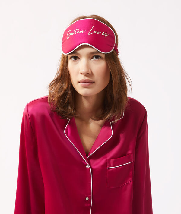 

Атласная маска для сна satin lover, Фуксия