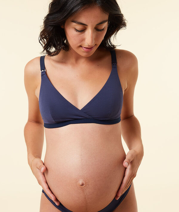 Brassière en coton biologique Brassière en coton biologique;${refinementColor}