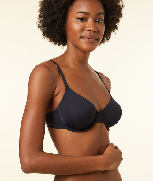 Бюстгальтер корбей черный.