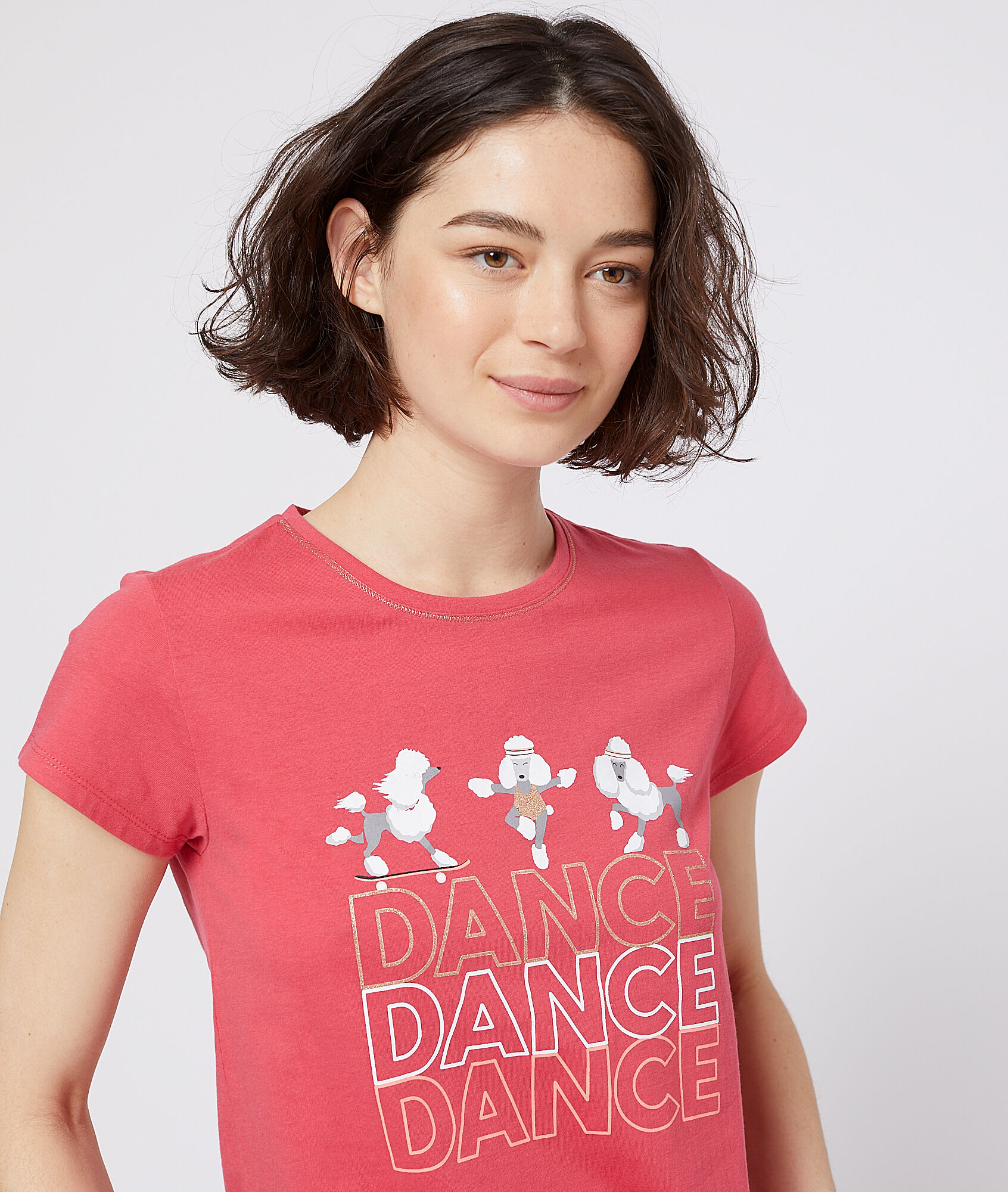 

Футболка 'dance, Нежно-розовый