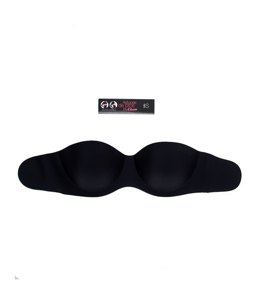 Невидимый бюстгальтер чёрный.