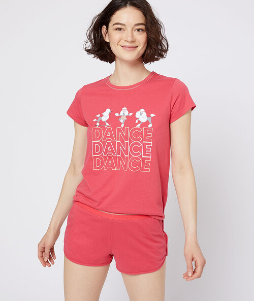 Футболка 'dance' нежно-розовый.