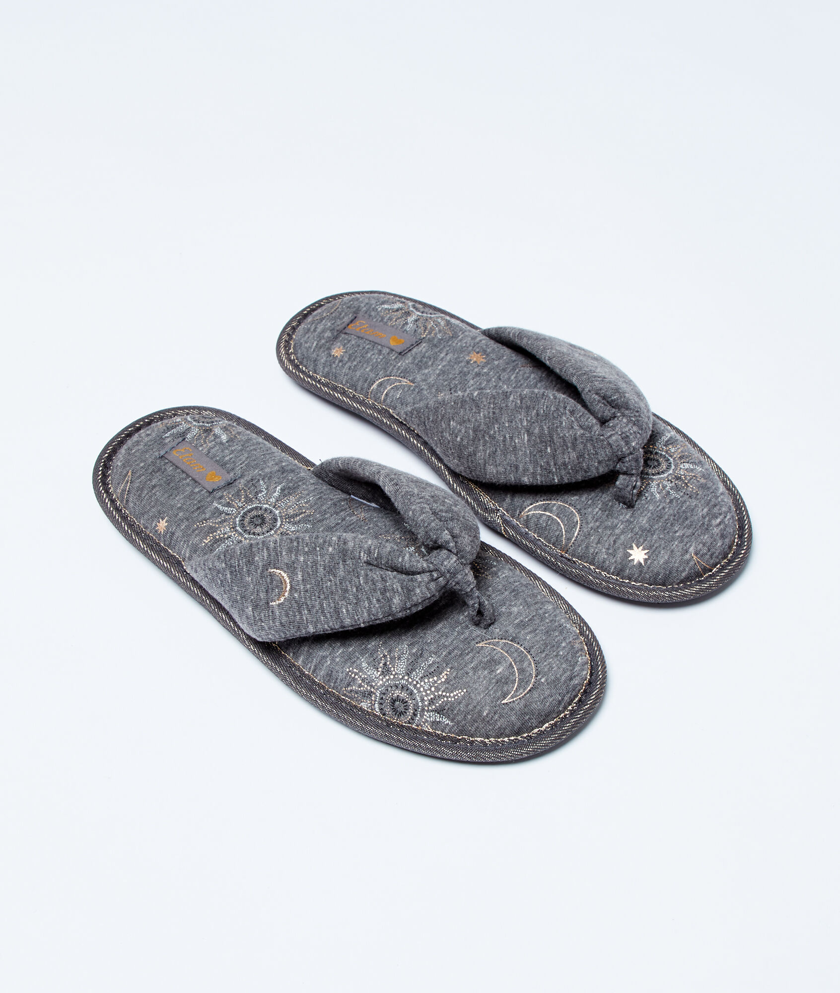 

Tongs imprimées, Gris