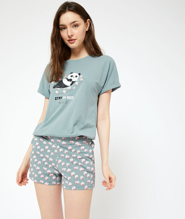 

Short de pyjama, Kaki
